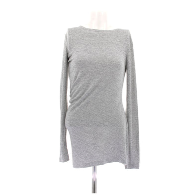 Pull gris chiné