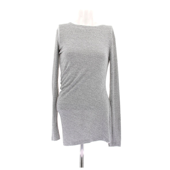Pull gris chiné