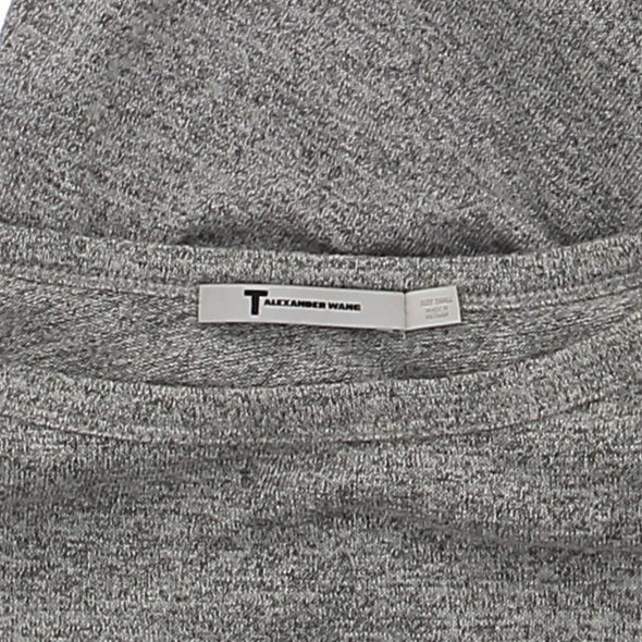 Pull gris chiné