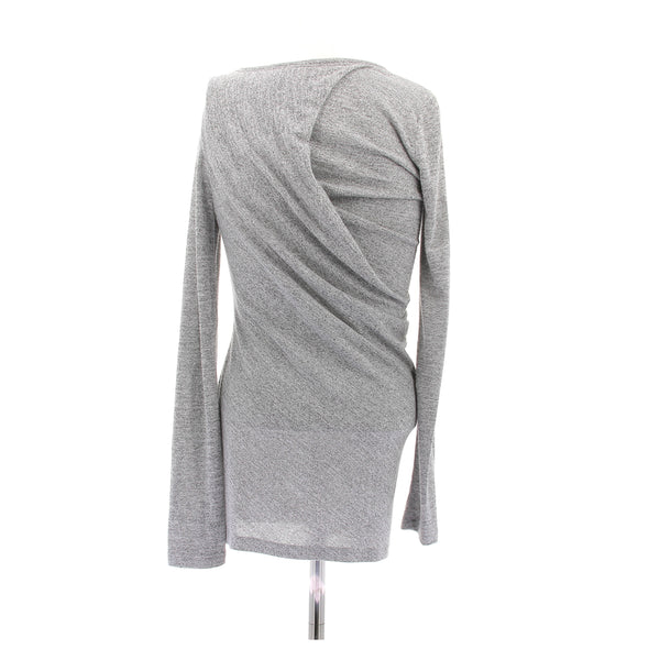 Pull gris chiné