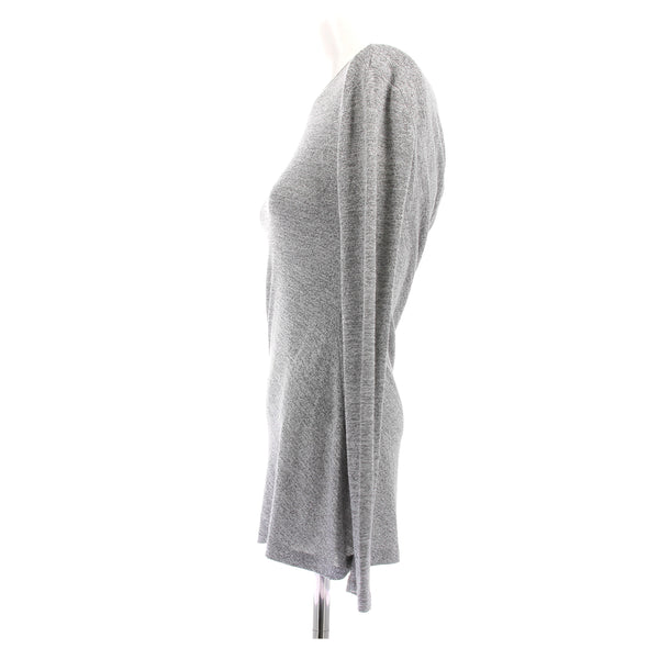Pull gris chiné