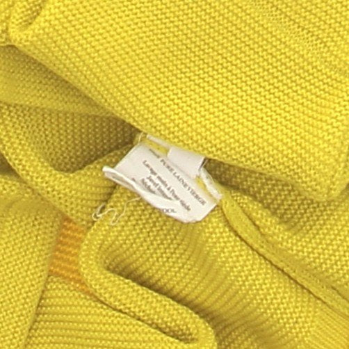 Pull en laine jaune