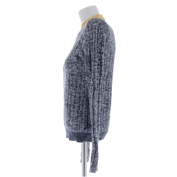 Pull marine en cachemire