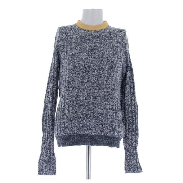 Pull marine en cachemire