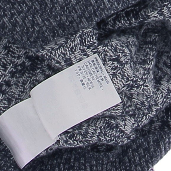 Pull marine en cachemire