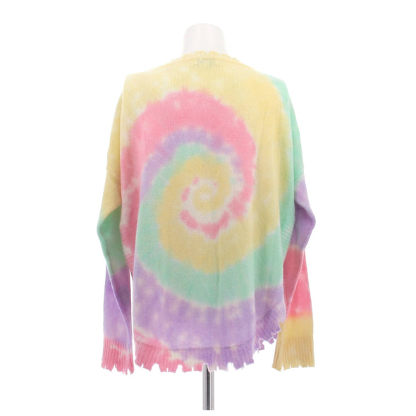 Pull en cachemire multicolore