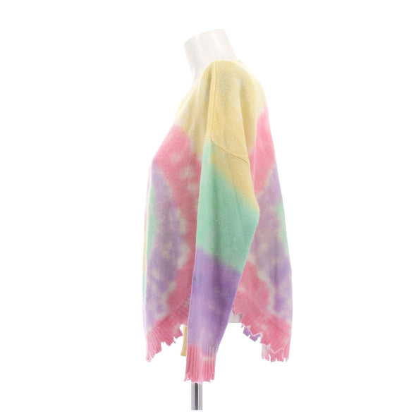Pull en cachemire multicolore