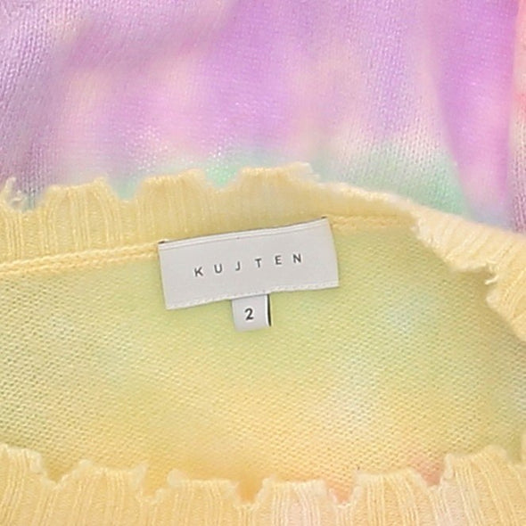 Pull en cachemire multicolore
