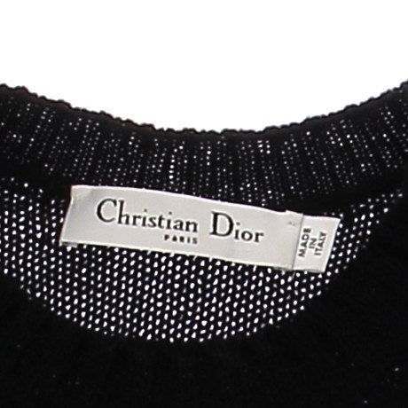 Pull en cachemire noir