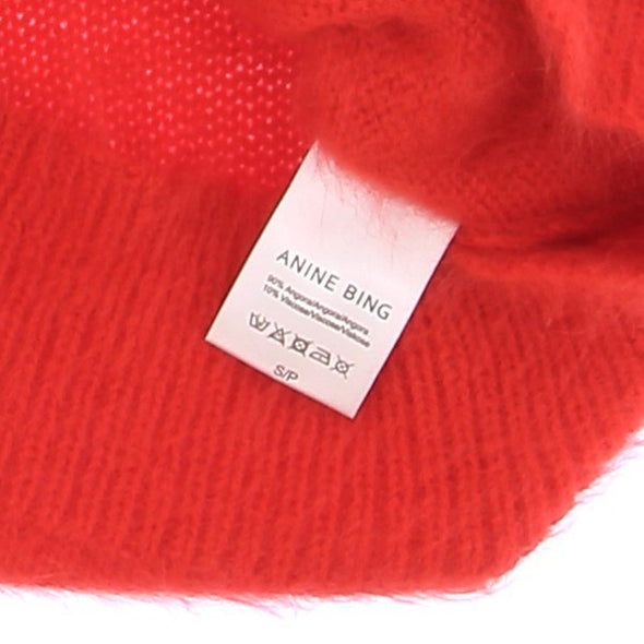 Pull en laine orange