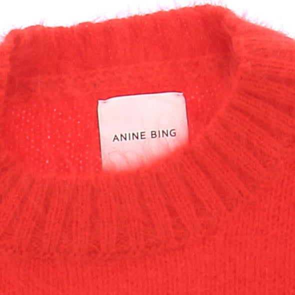 Pull en laine orange