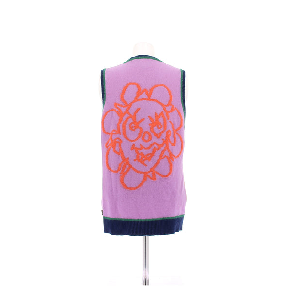 Pull en laine sans manches