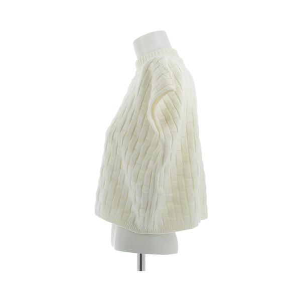 Pull sans manches en laine