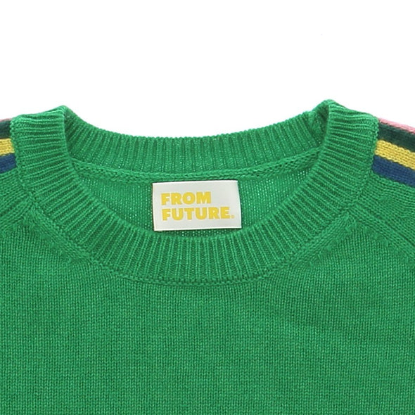 Pull en cachemire vert