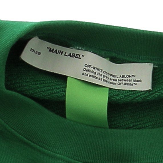 Sweatshirt vert