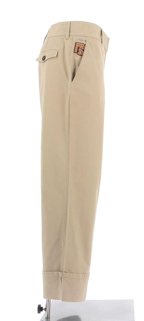 Pantalon beige large