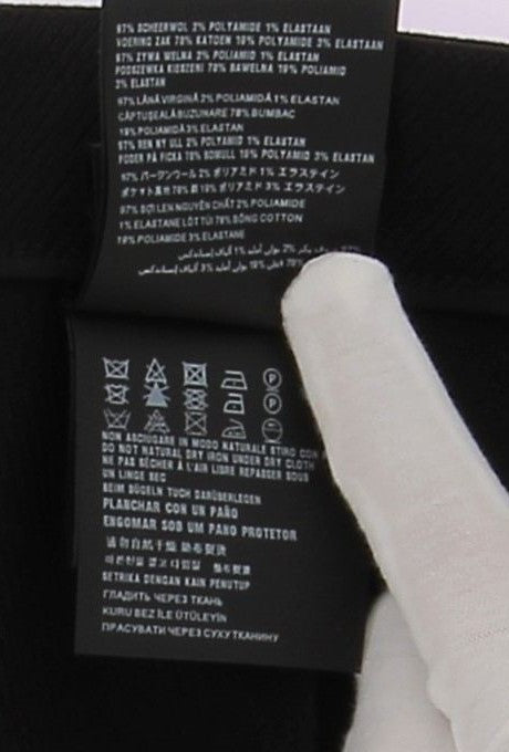 Pantalon de tailleur noir