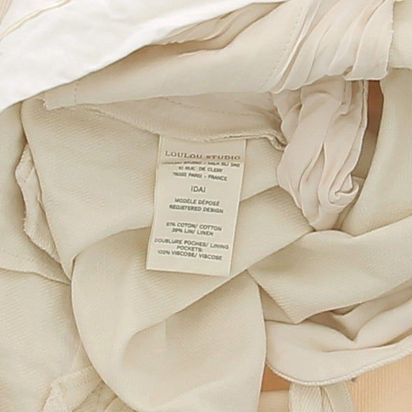 Pantalon crème "Idai"