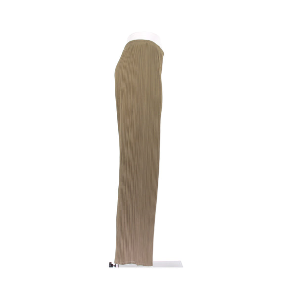 Pantalon plissé beige