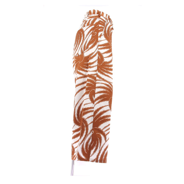 Pantalon à motifs