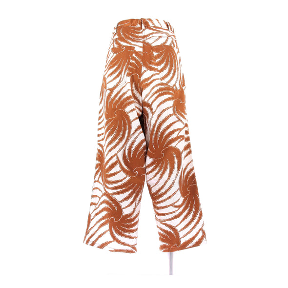 Pantalon à motifs