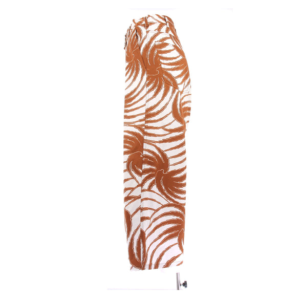 Pantalon à motifs