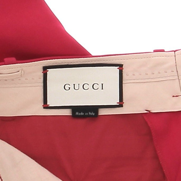 Pantalon en laine rose