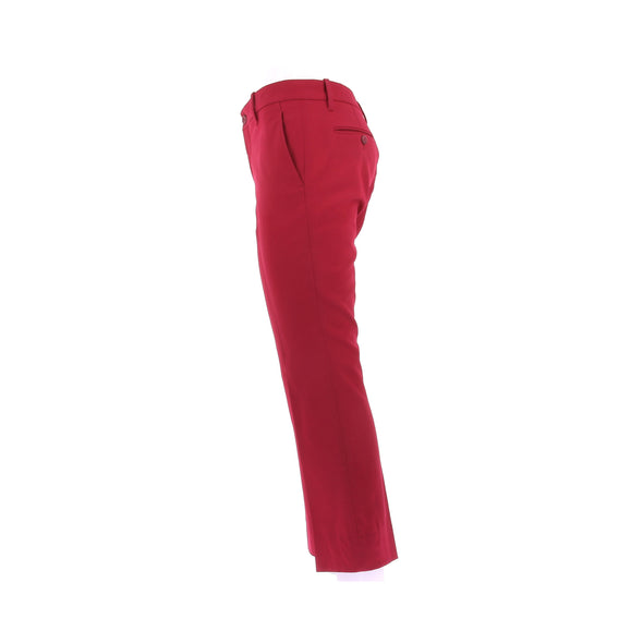 Pantalon en laine rose