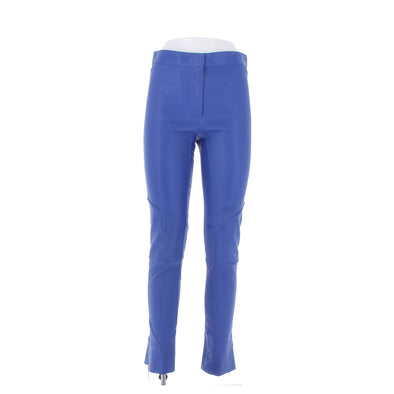 Pantalon slim en cuir