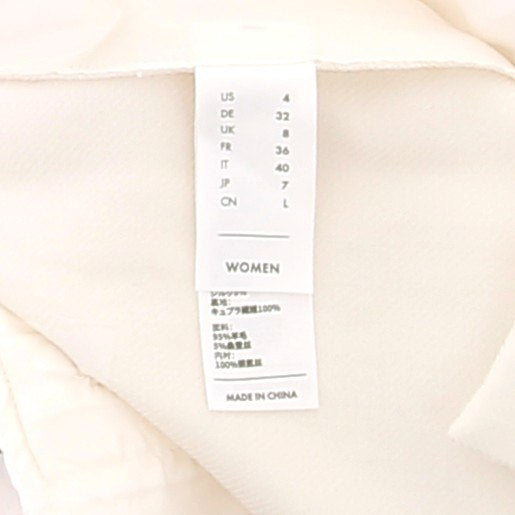 Pantalon en laine blanc