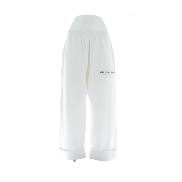 Pantalon large blanc