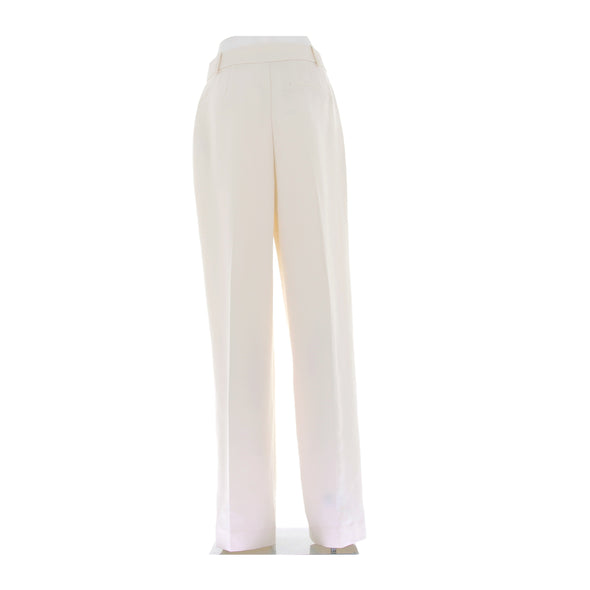Pantalon blanc en laine
