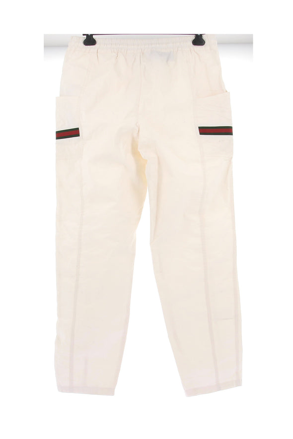 Pantalon cargo blanc