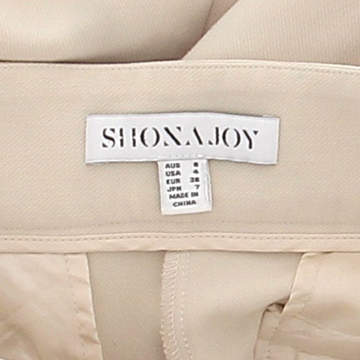 Pantalon de costume beige