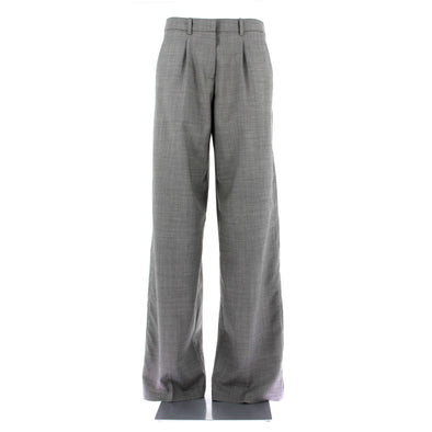 Pantalon en laine gris