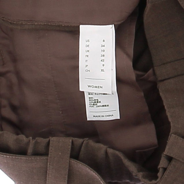 Pantalon en laine marron