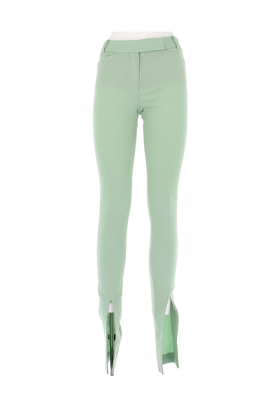 Pantalon slim en laine