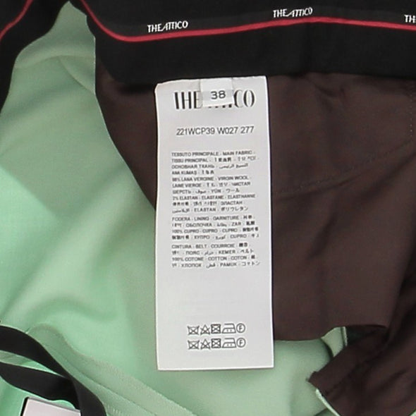 Pantalon slim en laine