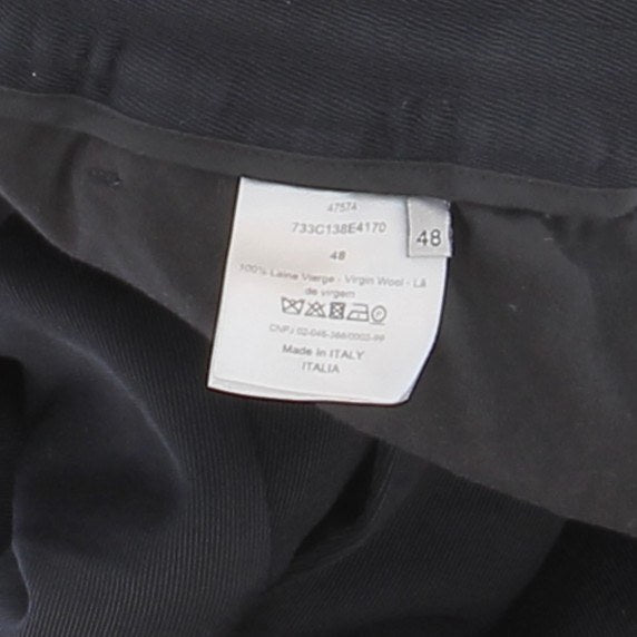 Pantalon en laine marine