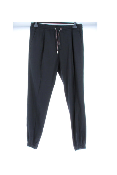Pantalon en laine noire