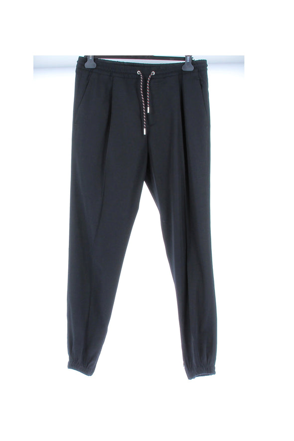 Pantalon en laine noire
