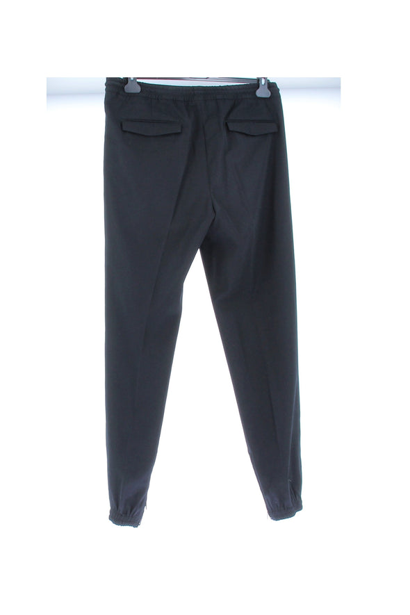 Pantalon en laine noire