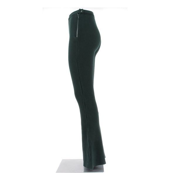 Pantalon en maille vert