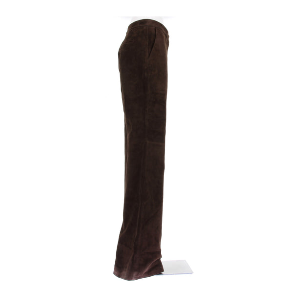 Pantalon en suède