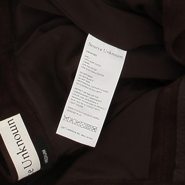 Pantalon en suède