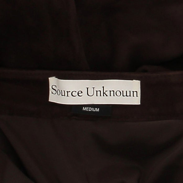 Pantalon en suède