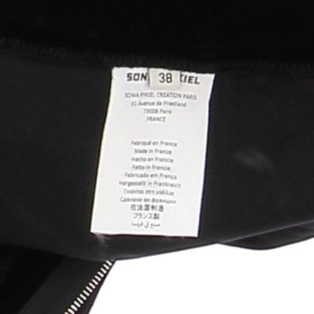 Pantalon en velours noir