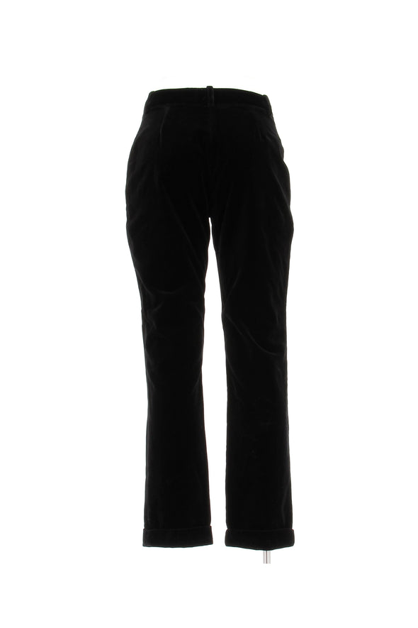 Pantalon en velours noir