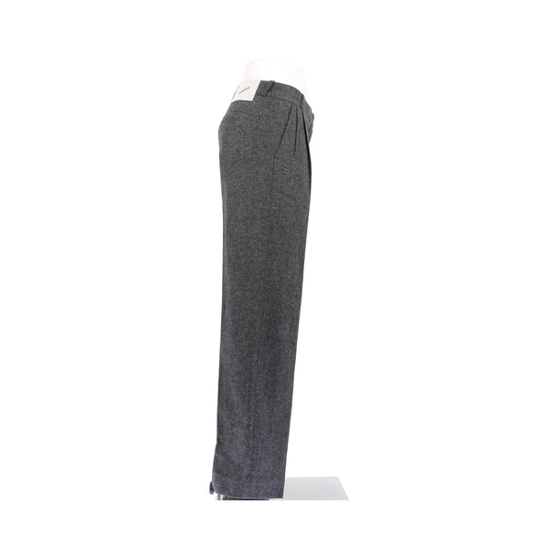 Pantalon gris en laine