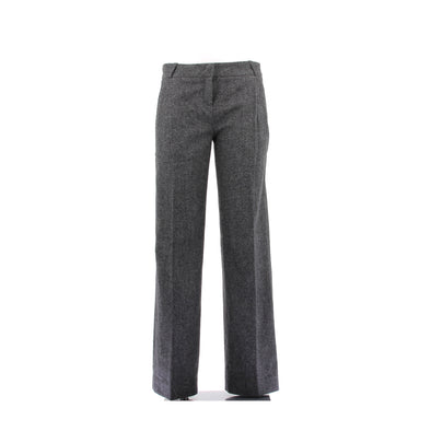 Pantalon gris en laine